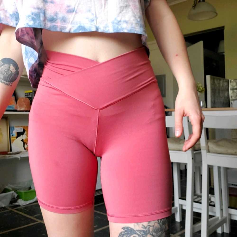 Aerie Crossover Bike Shorts